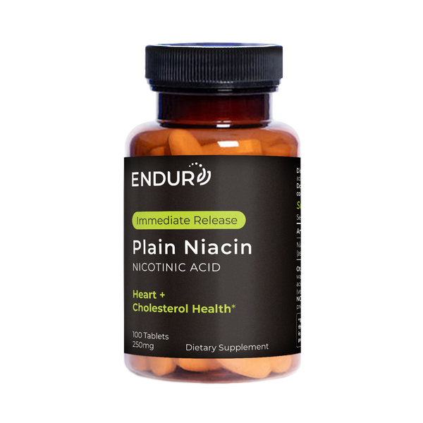 Plain Niacin (Nicotinic Acid)