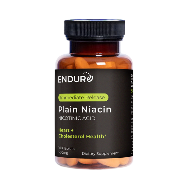 Plain Niacin (Nicotinic Acid)