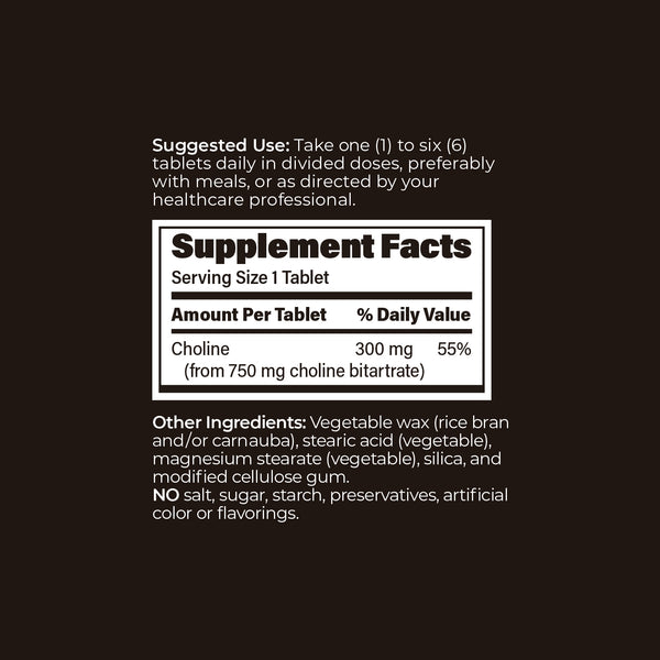 Sustained Release Choline
