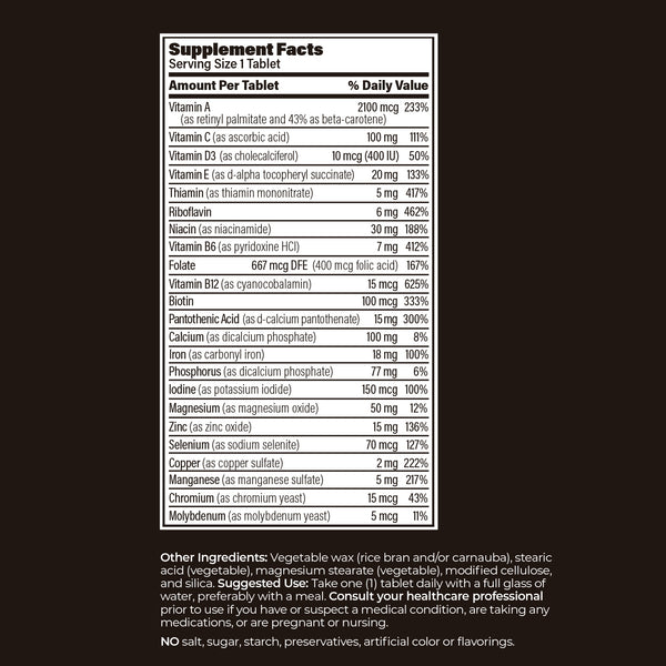 ENDUR-VM® Multivitamin & Mineral (With Iron)