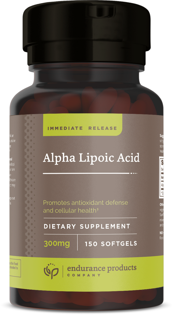Alpha Lipoic Acid Supplement 300mg - Endurance Products – Endurance ... - Alpha Lipoic Acid For Endurance And Longevity