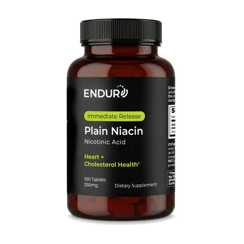 Plain Niacin (Nicotinic Acid)