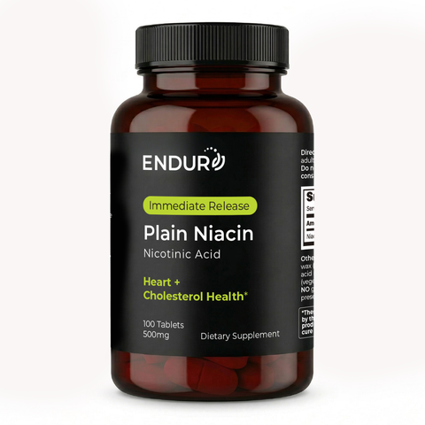 Plain Niacin (Nicotinic Acid)