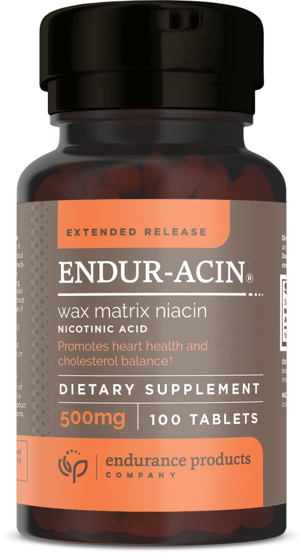 ENDUR-ACIN® 500mg Extended Release Niacin (Nicotinic Acid)